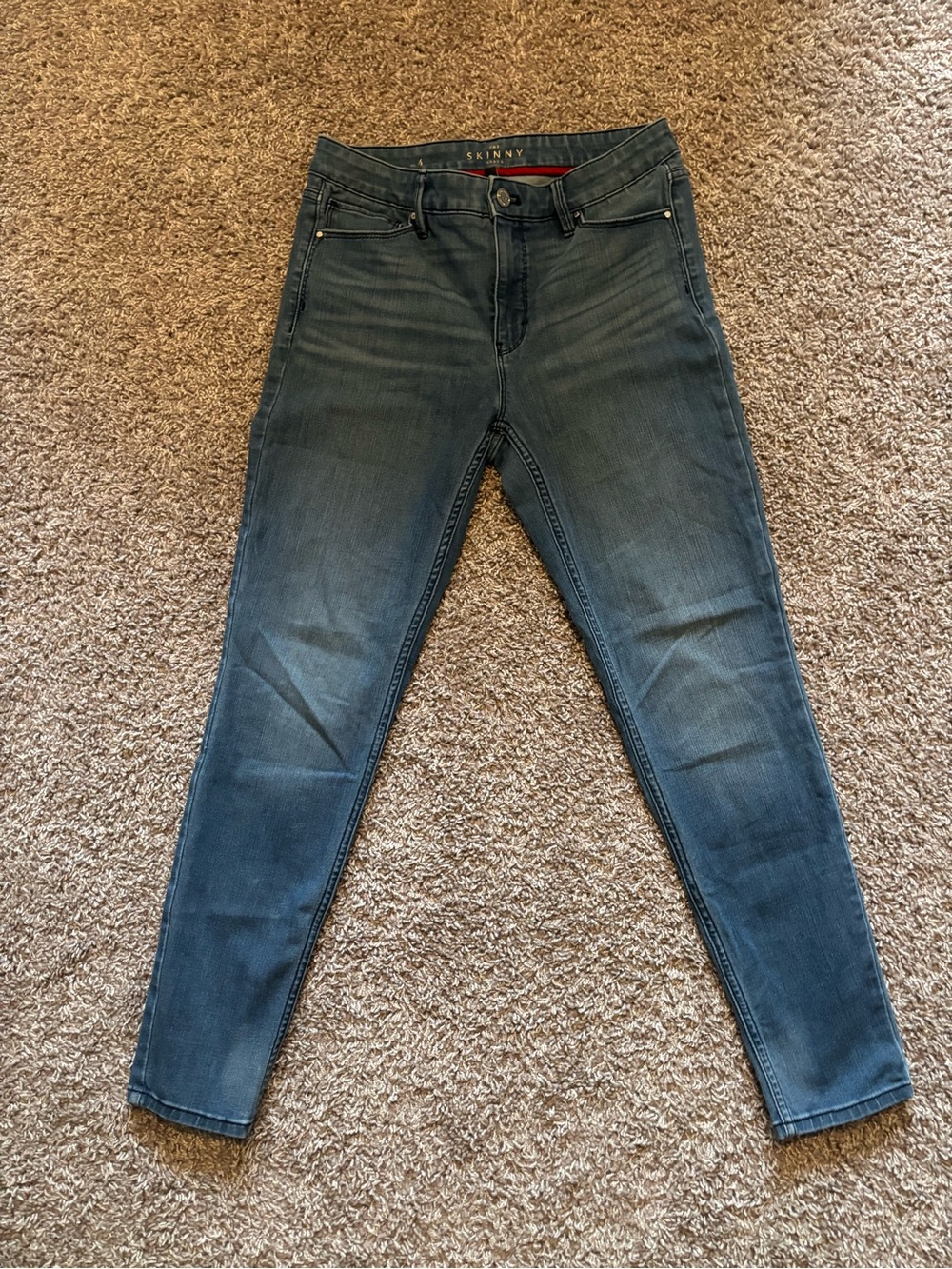 White House Black Market Skinny Jeans - Indigo Blue